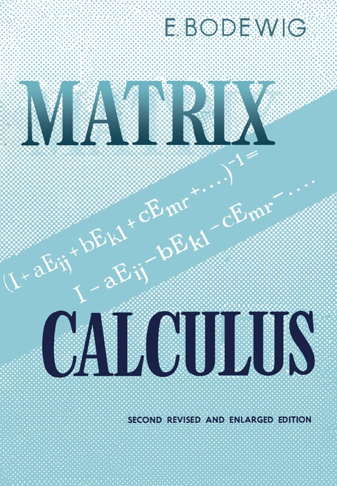 Cover image for book Matrix Calculus