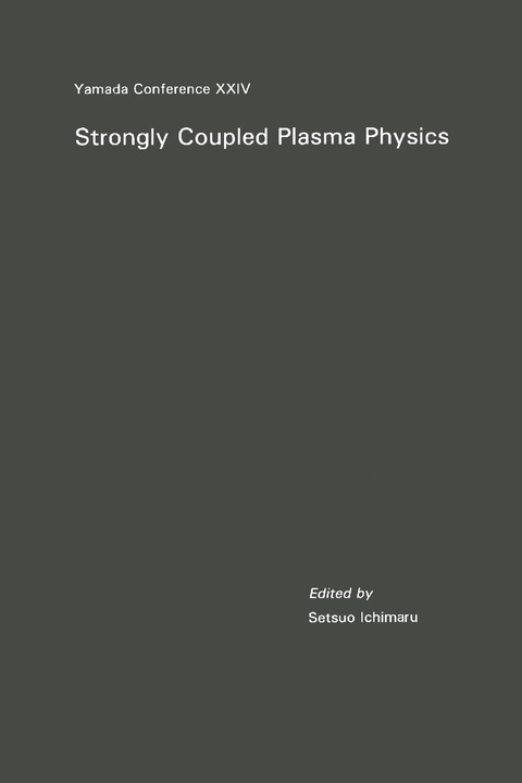 Cover image for book Strongly Coupled Plasma Physics