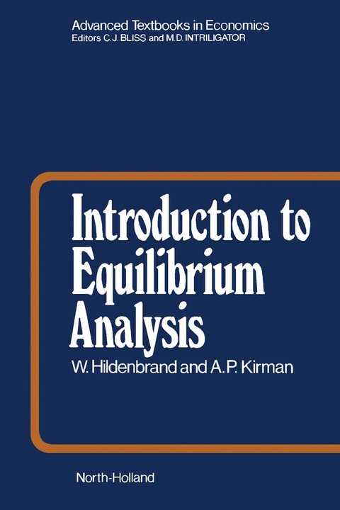 Cover image for book Introduction to Equilibrium Analysis
