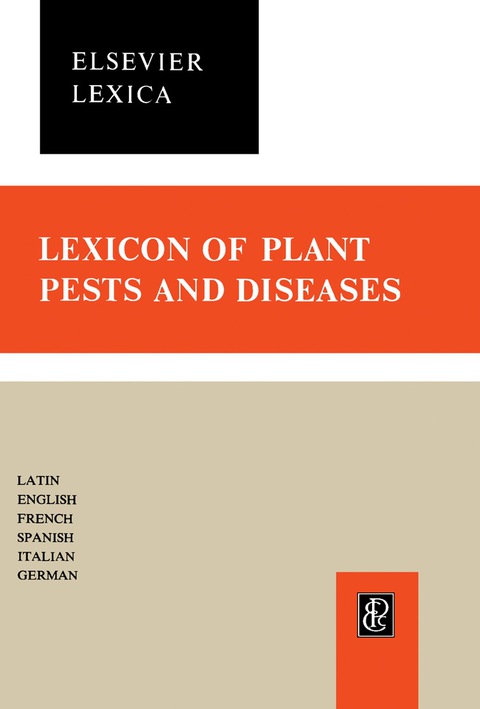 Cover image for book Lexicon of Plant Pests and Diseases