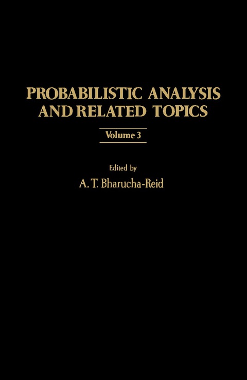 Cover image for book Probabilistic Analysis and Related Topics