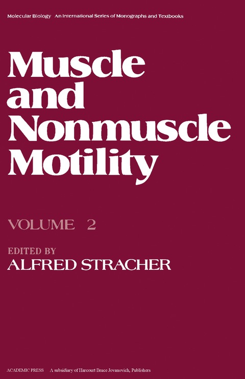 Cover image for book Muscle and Nonmuscle Motility