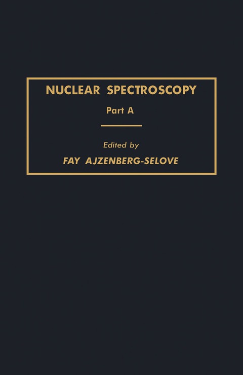 Cover image for book Nuclear Spectroscopy