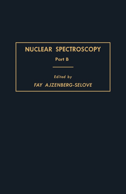 Cover image for book Nuclear Spectroscopy