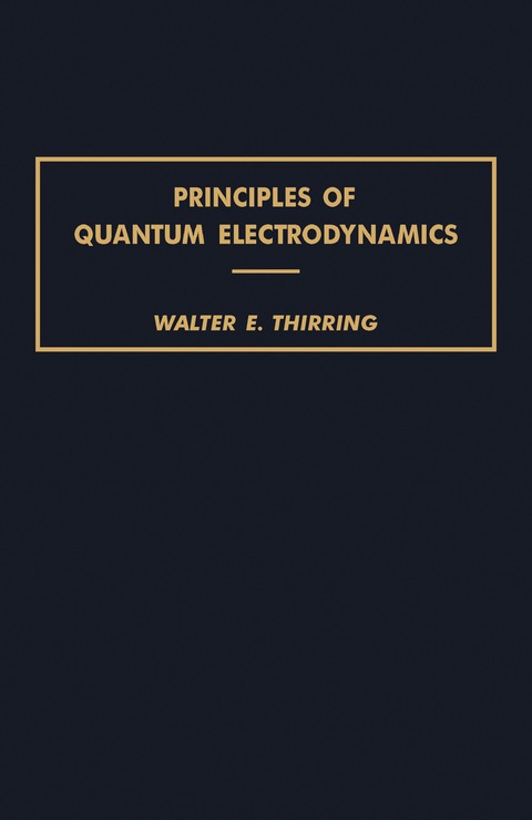 Cover image for book Principles of Quantum Electrodynamics