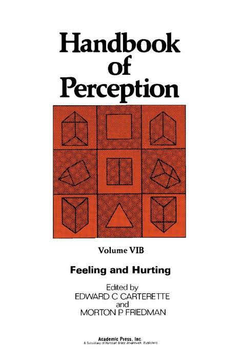 Cover image for book Feeling and Hurting
