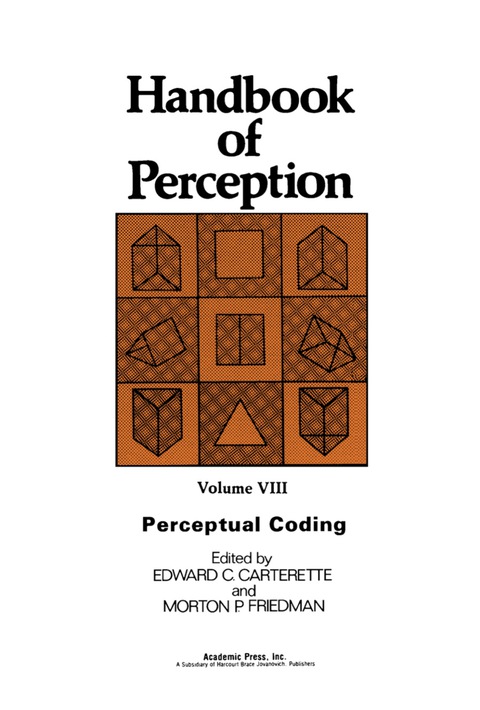 Cover image for book Perceptual Coding