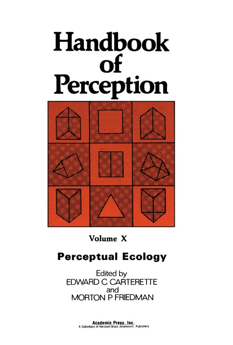 Cover image for book Perceptual Ecology