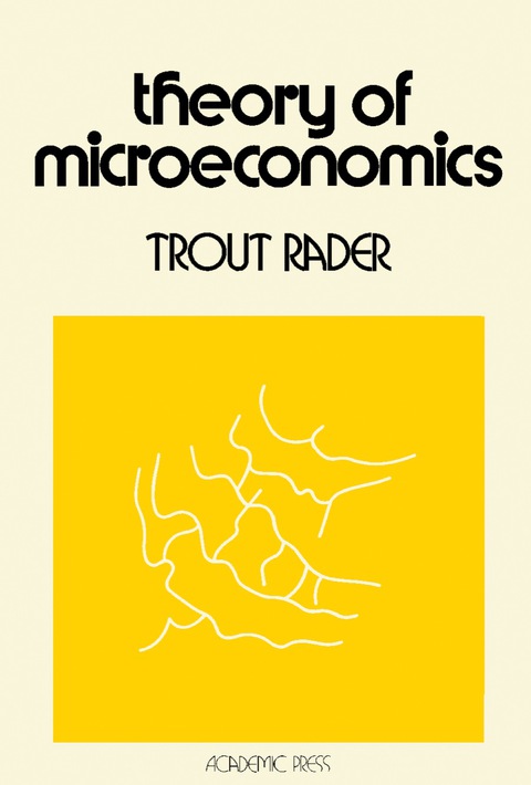Cover image for book Theory of Microeconomics