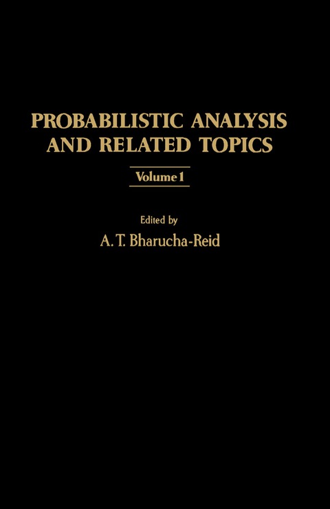 Cover image for book Probabilistic Analysis and Related Topics