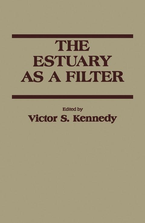 Cover image for book The Estuary as a Filter