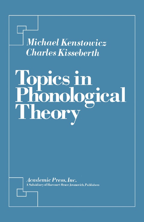 Cover image for book Topics in Phonological Theory