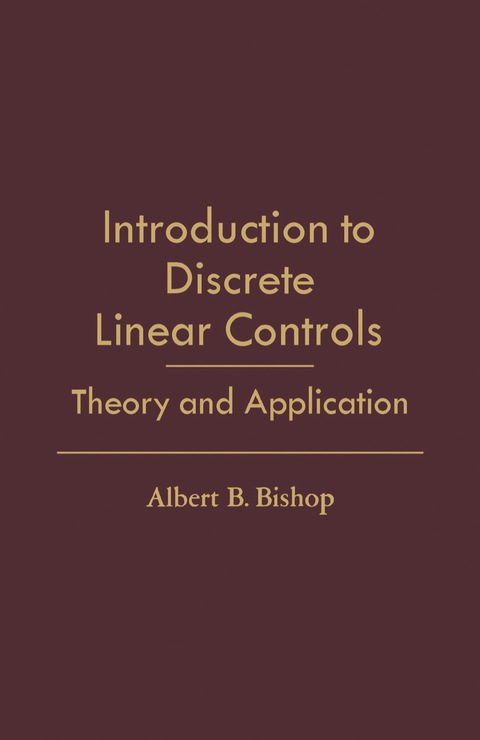 Cover image for book Introduction to Discrete Linear Controls