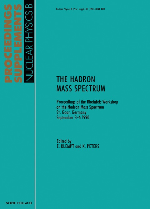 Cover image for book The Hadron Mass Spectrum