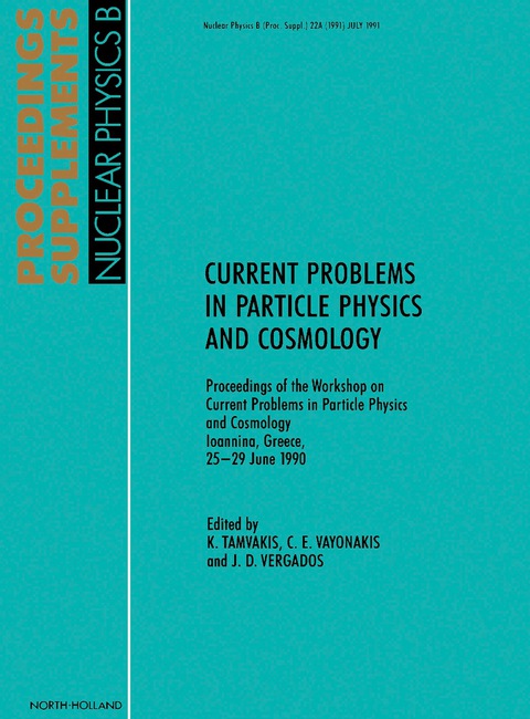 Cover image for book Current Problems in Particle Physics and Cosmology