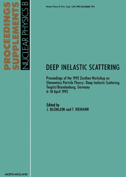 Cover image for book Deep Inelastic Scattering