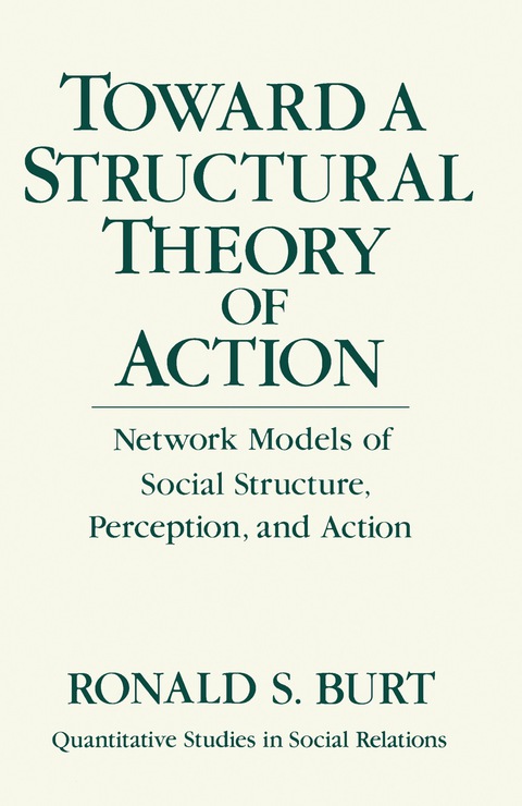 Cover image for book Toward a Structural Theory of Action