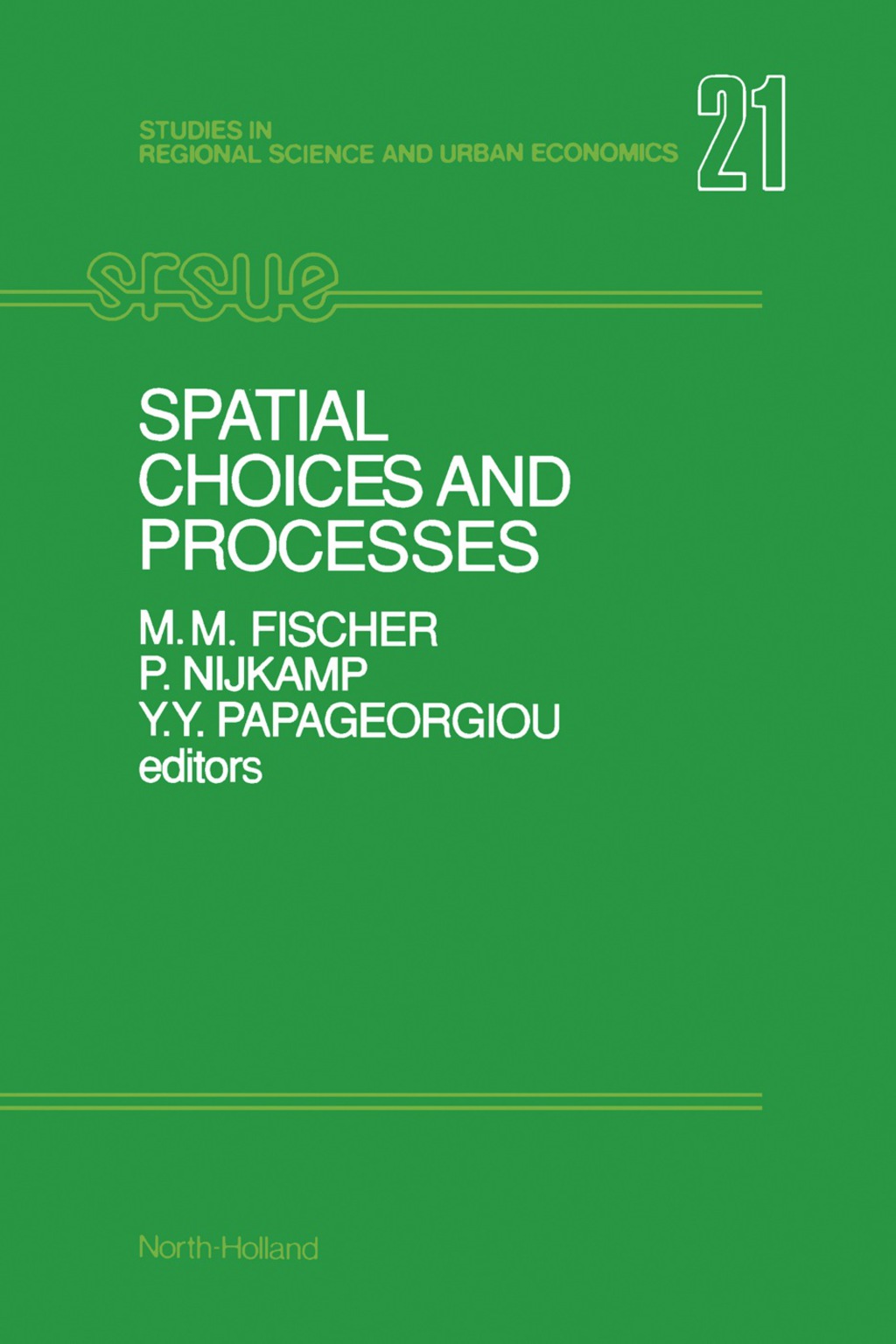 Spatial Choices and Processes (eBook)