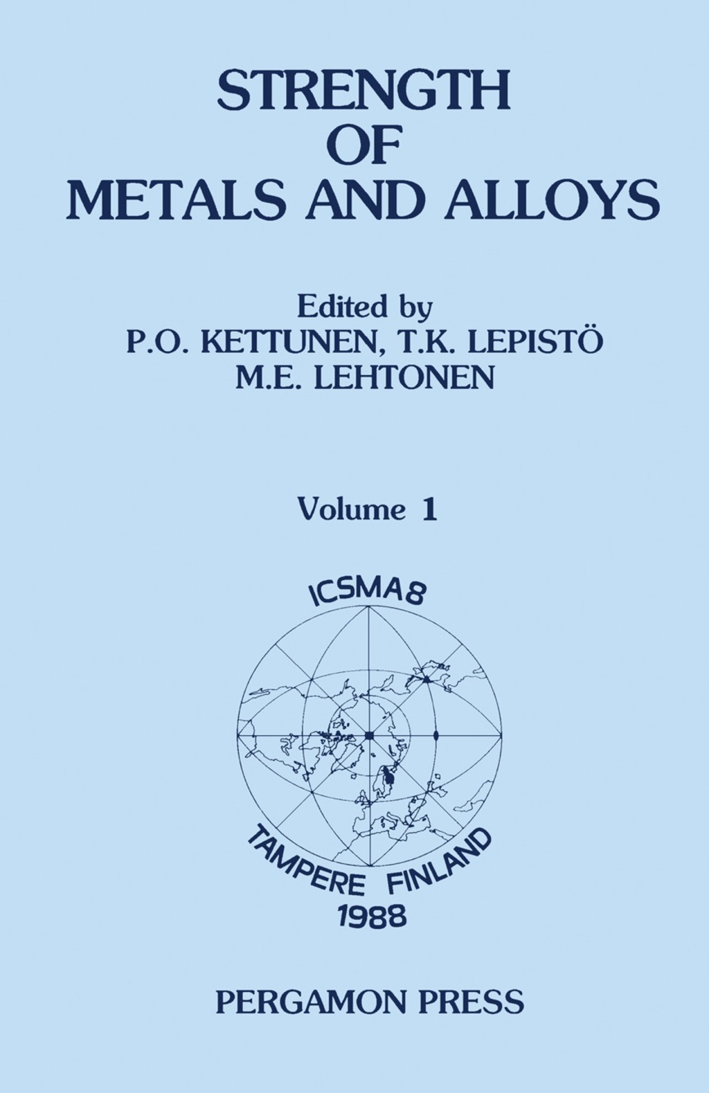 Strength of Metals and Alloys (ICSMA 8) (eBook)