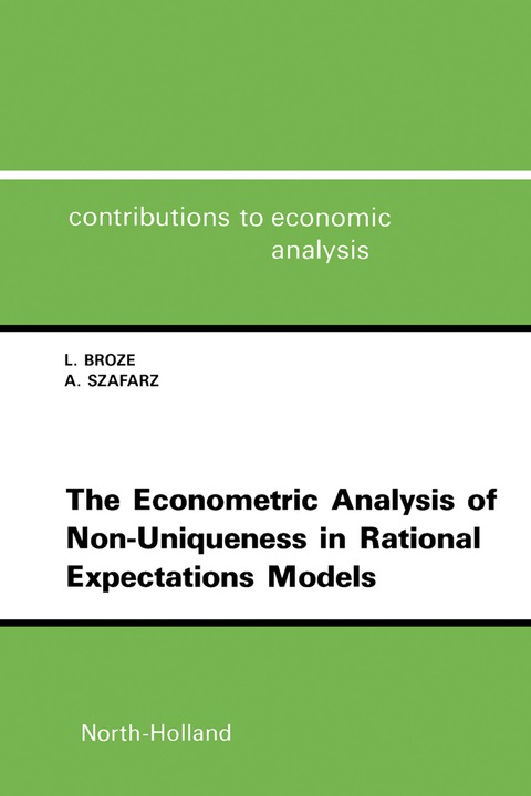 The Econometric Analysis of Non-Uniqueness in Rational Expectations Models 