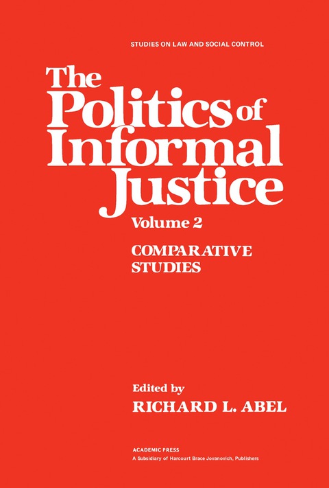 The Politics of Informal Justice 