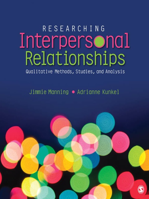 Cover image for book Researching Interpersonal Relationships