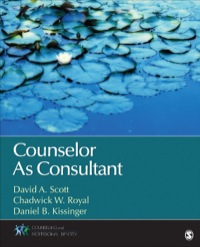 Cover image: Counselor As Consultant 1st edition 9781452242187