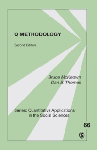 Cover image: Q Methodology 2nd edition 9781452242194