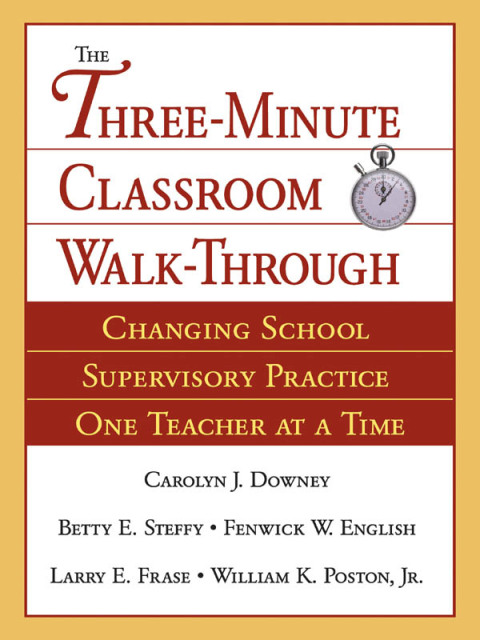 Cover image for book The Three-Minute Classroom Walk-Through