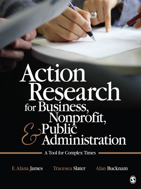 Cover image for book Action Research for Business, Nonprofit, and Public Administration