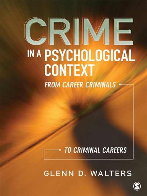Cover image for book Crime in a Psychological Context