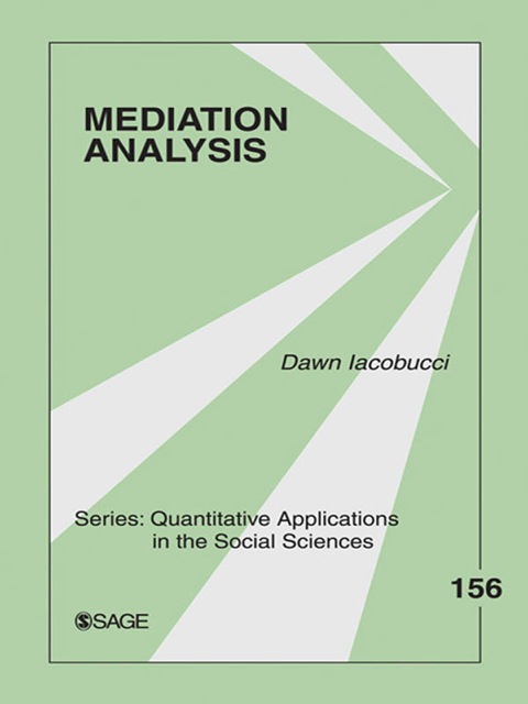 Cover image for book Mediation Analysis
