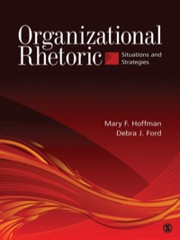 Cover image: Organizational Rhetoric: Situations and Strategies 1st edition 9781412956680