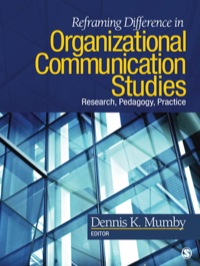 Cover image: Reframing Difference in Organizational Communication Studies 1st edition 9781412970075