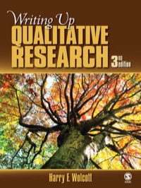 صورة الغلاف: Writing Up Qualitative Research 3rd edition 9781412970112