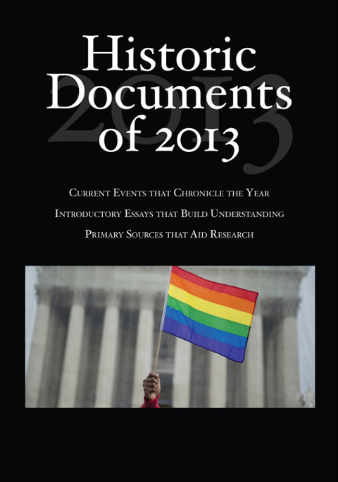 Cover image for book Historic Documents of 2013