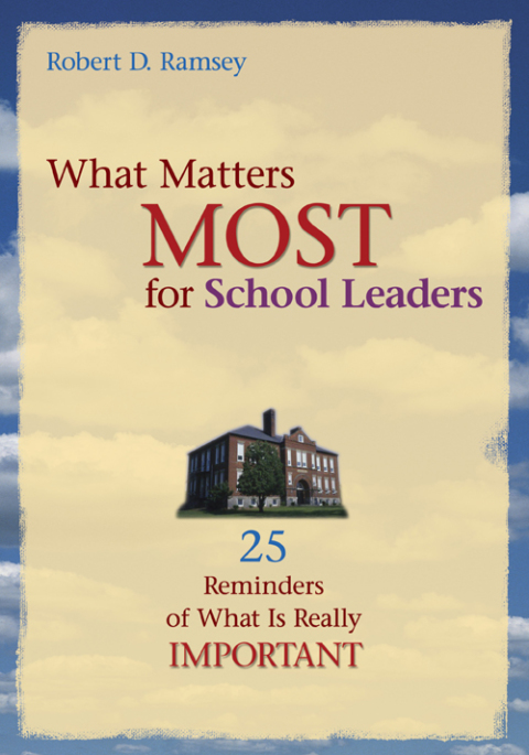 Cover image for book What Matters Most for School Leaders