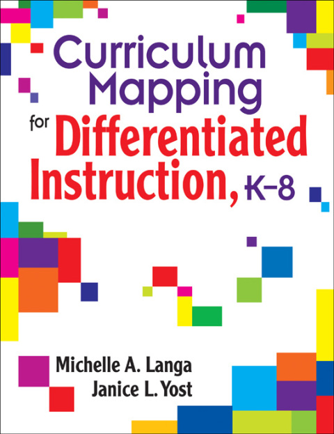 Cover image for book Curriculum Mapping for Differentiated Instruction,  K-8