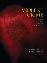 صورة الغلاف: Violent Crime 1st edition 9781412959926