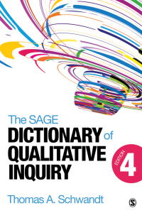 Cover image: The SAGE Dictionary of Qualitative Inquiry 4th edition 9781452217451