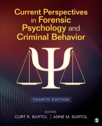 Cover image: Current Perspectives in Forensic Psychology and Criminal Behavior 4th edition 9781483376219