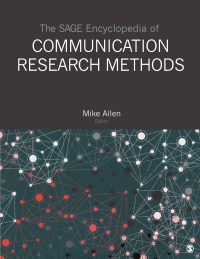 Cover image: The SAGE Encyclopedia of Communication Research Methods 1st edition 9781483381435