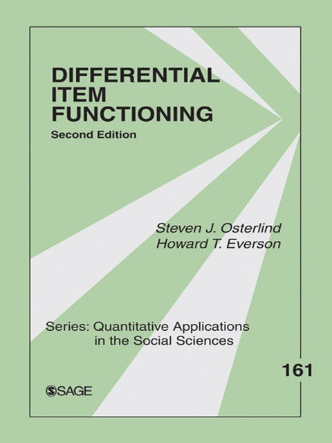 Cover image for book Differential Item Functioning