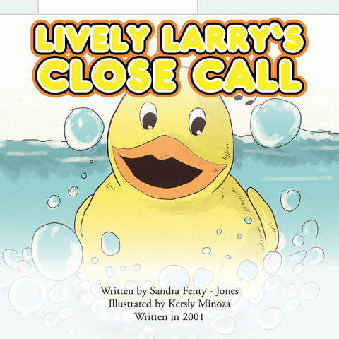 Cover image for book Lively Larry's Close Call