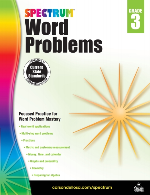 Cover image for book Word Problems, Grade 3