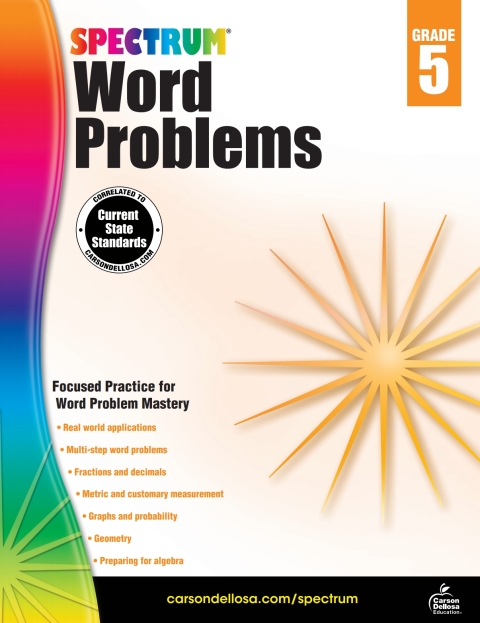 Cover image for book Word Problems, Grade 5