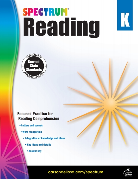 Cover image for book Spectrum Reading Workbook, Grade K