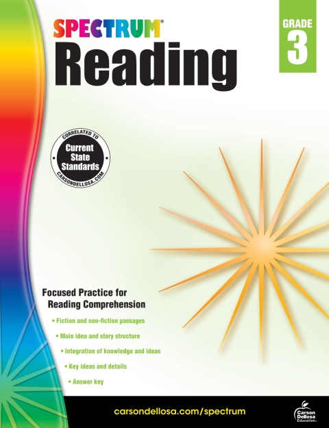 Cover image for book Spectrum Reading Workbook, Grade 3