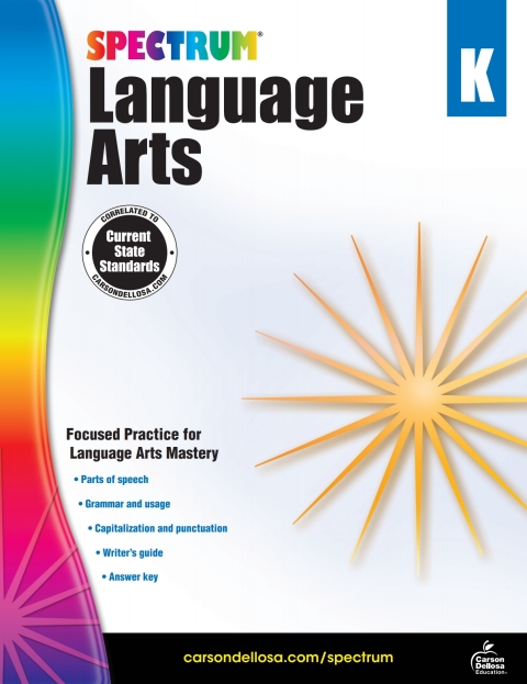 Cover image for book Spectrum Language Arts, Grade K