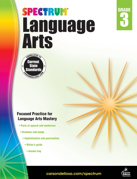 Cover image for book Spectrum Language Arts, Grade 3